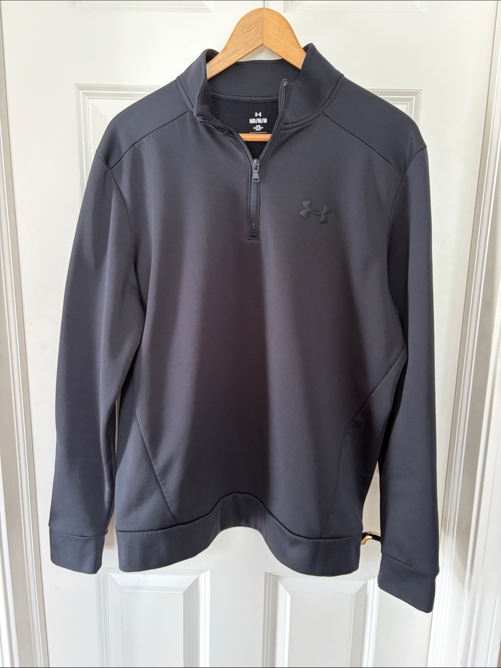 Under Armour Men's Dark Gray 1/4 Zip Performance Pullover